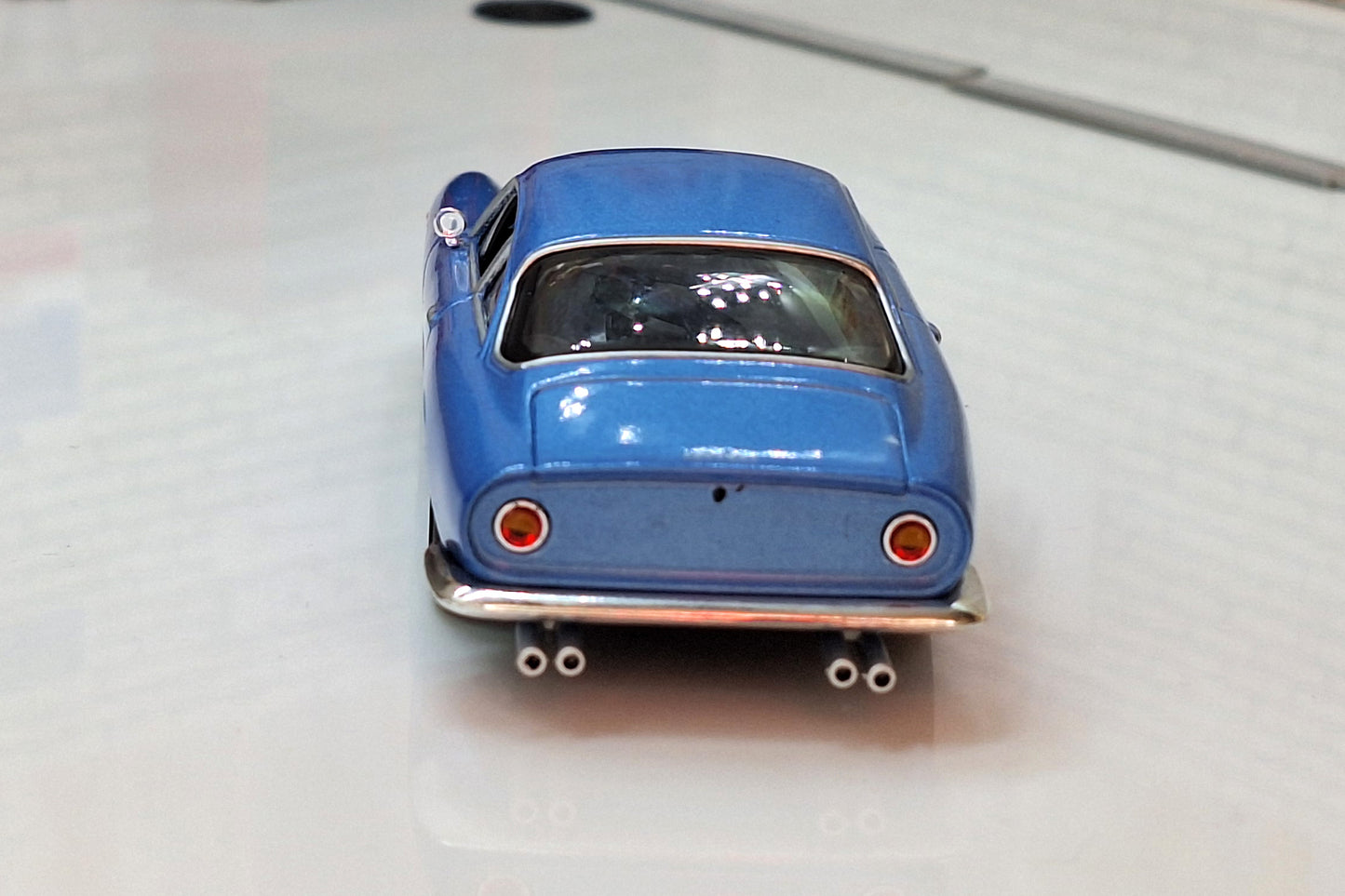 Ferrari 250 GT Berlinetta lusso 1962 Blue 1:43 Scale Model Cased