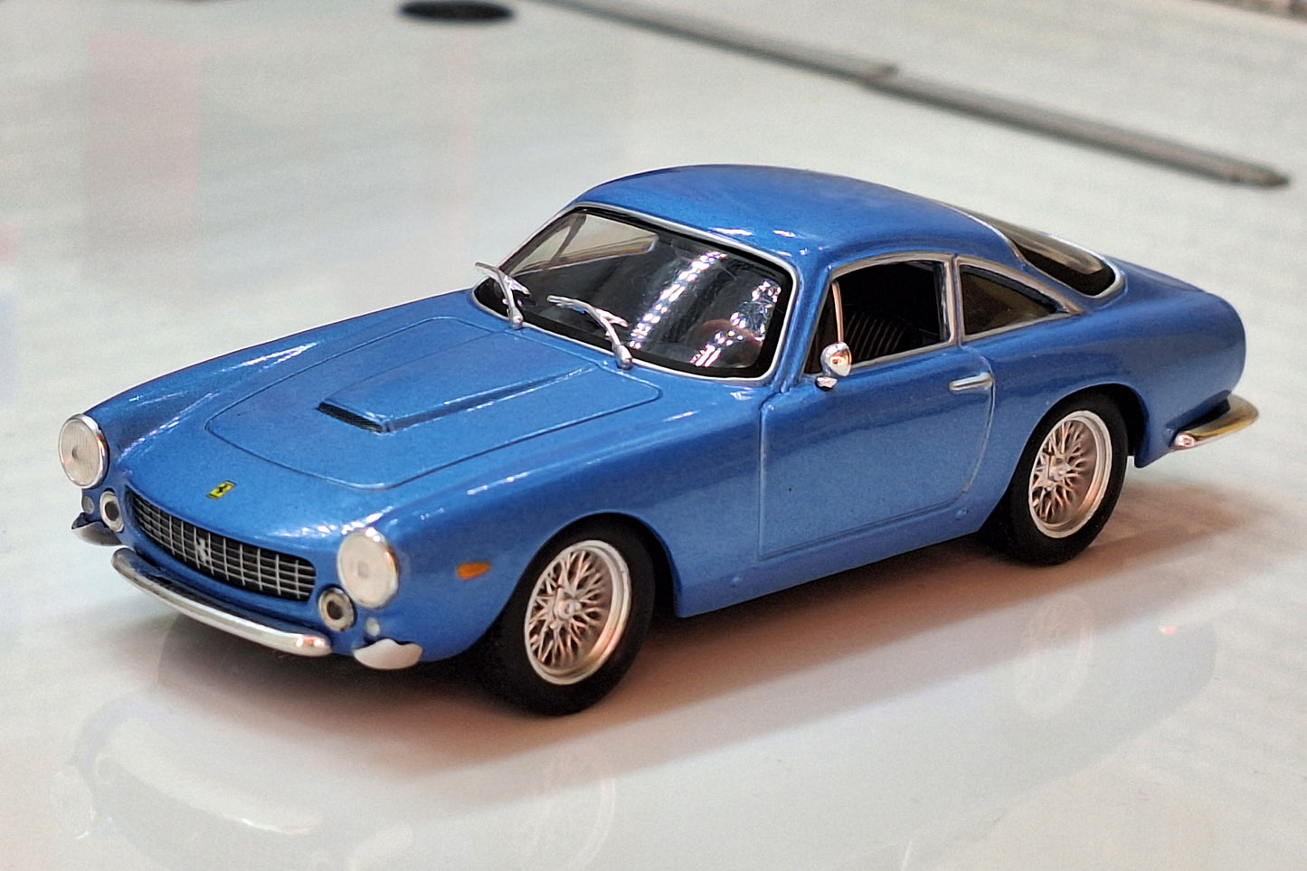 Ferrari 250 GT Berlinetta lusso 1962 Blue 1:43 Scale Model Cased
