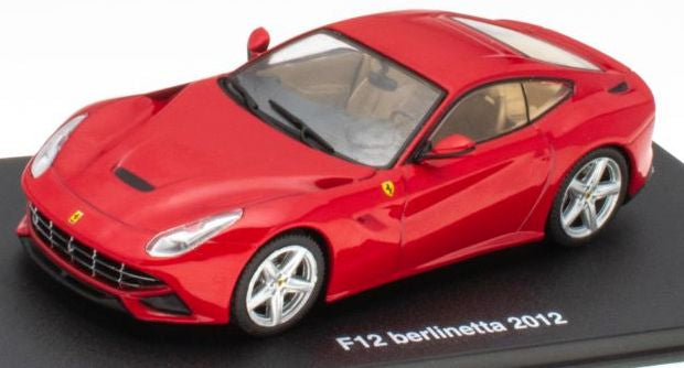 Ferrari F12 Berlinetta 2012 - Red 1:43 Scale Model Cased