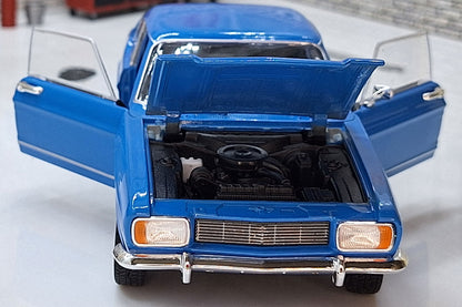 Ford Capri, Blue, 1969 1:24 Scale Car Model