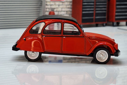 Les Super America Citroen  3CV 1987 - Red 1:43 Scale