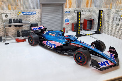 Alpine A522 Australia GP 2022 E.Ocon 1:18 Scale Car Model  Deluxe Series