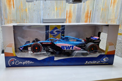 Alpine A522 Australia GP 2022 E.Ocon 1:18 Scale Car Model  Deluxe Series