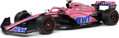 Alpine A522 Saudi Arabia GP 2022 E.Ocon 1:18 Scale Car Model  Deluxe Series