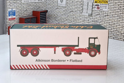 Atkinson Borderer with flatbed trailer Eddie Stobart Truck 1:76 Scale Model