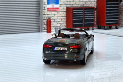 Audi A5 Cabriolet - Gotland Green 1:43 Scale Car Cased