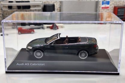 Audi A5 Cabriolet - Gotland Green 1:43 Scale Car Cased