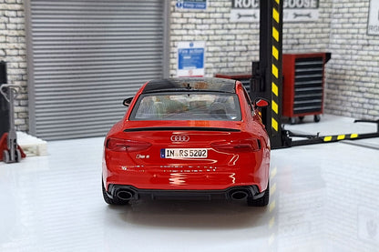 Audi Rs 5 Coupe  Red 1:24 Scale Car Model