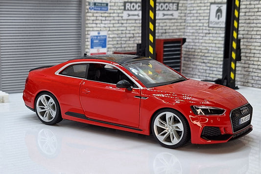 Audi Rs 5 Coupe  Red 1:24 Scale Car Model