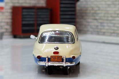 Bambi Microcoupe Blue/White 1:43 Fuldamobil