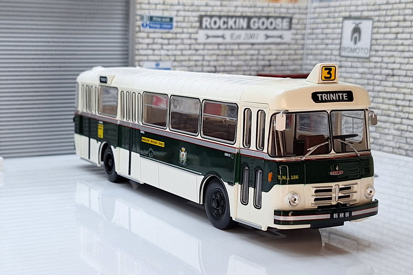 Berliet PLR 8 MU 105 France 1956 1:43 Scale Bus