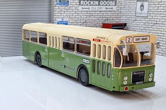 Brossel BL55 Valenciennes 84 France 1966 1:43 Scale Bus
