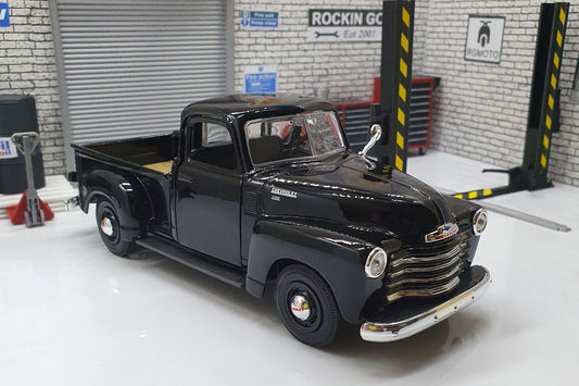 Chevrolet 3100 Pickup  1950 - Black 1:24 Scale