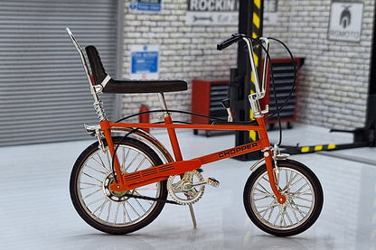 Raleigh Chopper Bicycle Orange MK1  1:12 Scale