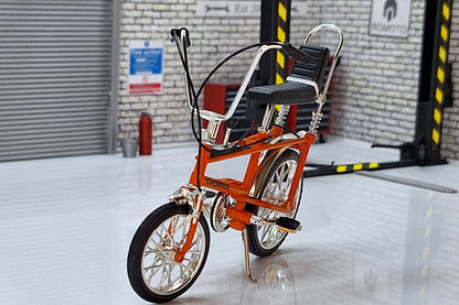 Raleigh Chopper Bicycle Orange MK1  1:12 Scale