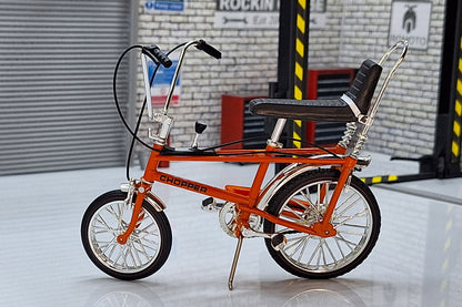 Raleigh Chopper Bicycle Orange MK1  1:12 Scale