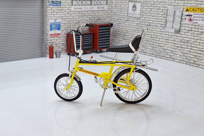 Raleigh Chopper Bicycle Fizzy Yellow MK2  1:12 Scale