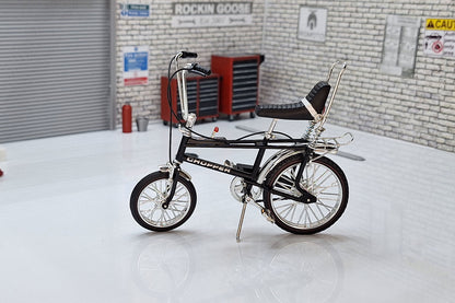 Raleigh Chopper Bicycle Prismatic Black MK2  1:12 Scale