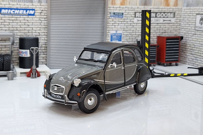 Citroen Charleston 2CV 1982 - Grey 1:24 Scale