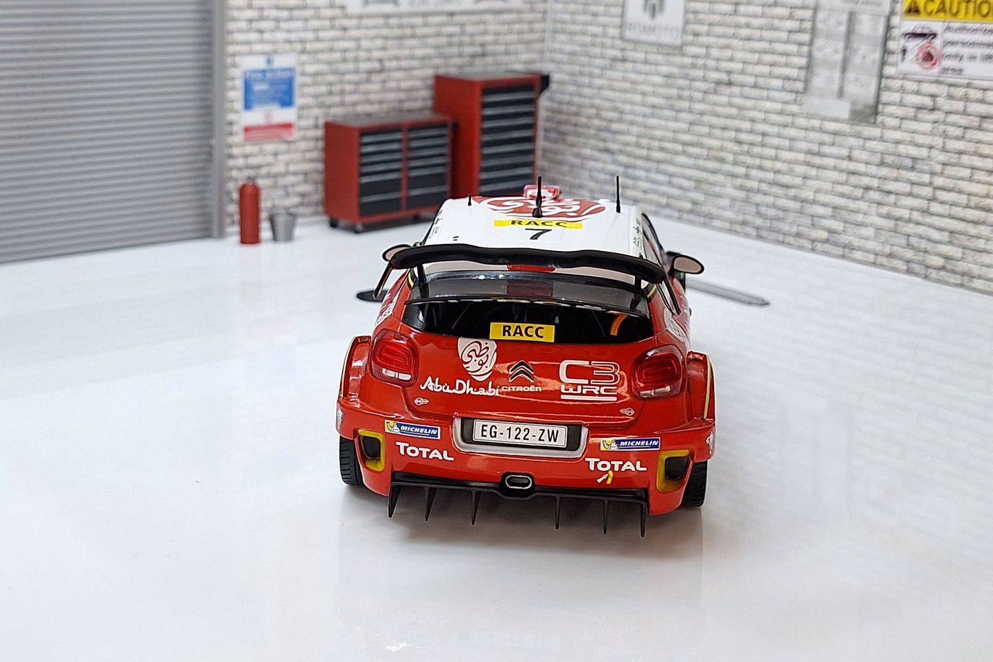 Citroen C3 WRC - Kris Meeke Rally RACC 1:24 Scale