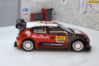 Citroen C3 WRC - Kris Meeke Rally RACC 1:24 Scale