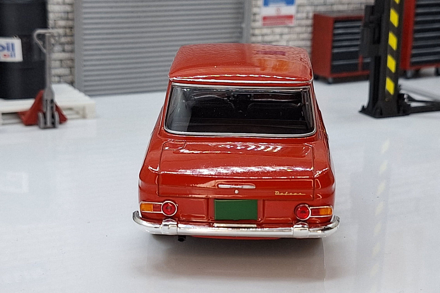 Datsun Bluebird Tizoc 410 Red 1:24 Scale