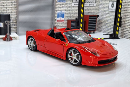 FERRARI 458 SPIDER 1:24 Scale Car Model