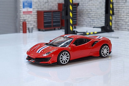 Ferrari 488 Pista Race&Play 1:43 Scale Bburago