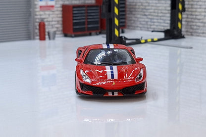 Ferrari 488 Pista Race&Play 1:43 Scale Bburago