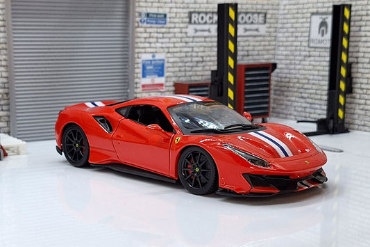 Ferrari 488 Pista 1:24 Scale Car Model