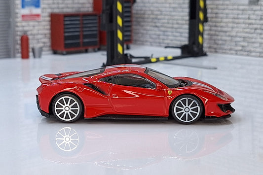 Ferrari 488 Pista Race&Play 1:43 Scale Bburago