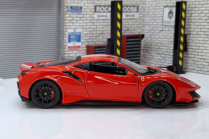 Ferrari 488 Pista 1:24 Scale Car Model