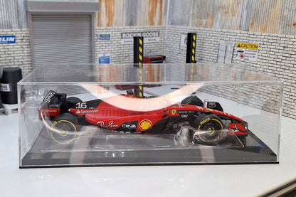 Ferrari F1 Formula 1 Car Charles Leclerc #16  2023 1:24 Scale Car Cased