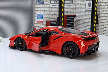 Ferrari 488 Pista 1:24 Scale Car Model