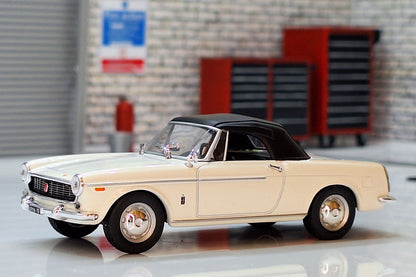 Fiat 1500 Cabriolet - White 1:43 Scale