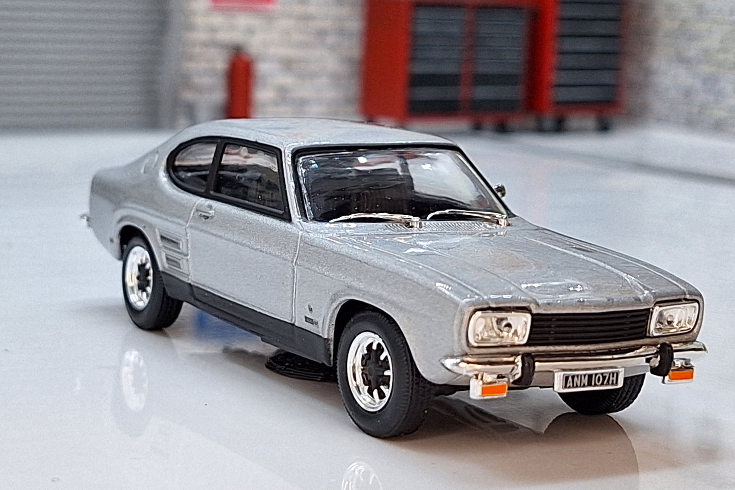 Ford Capri Mk1 - Silver Fox 1:43 Scale Oxford Cararama