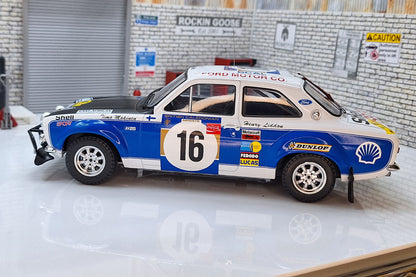 Ford Escort MkI RS 1600 #16 Safari Rally 1973 T.Makinen/H.Liddon 1:18 Scale