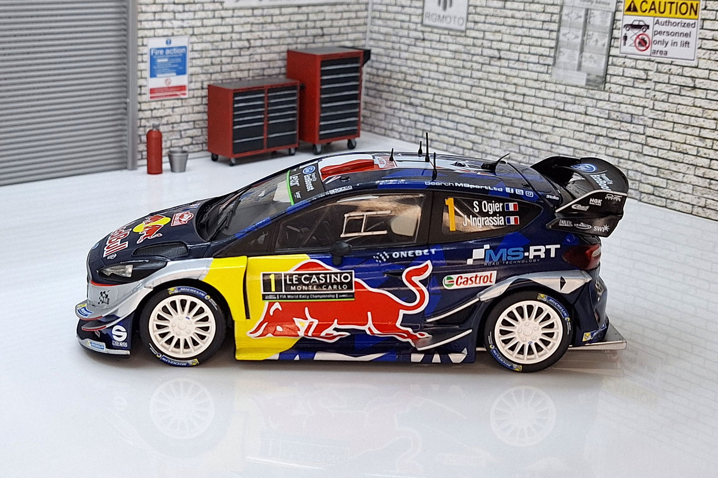 Ford Fiesta WRC - Sebastien Ogier RMC 2017  1:24 Scale