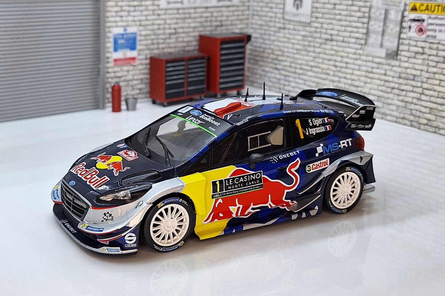 Ford Fiesta WRC - Sebastien Ogier RMC 2017  1:24 Scale