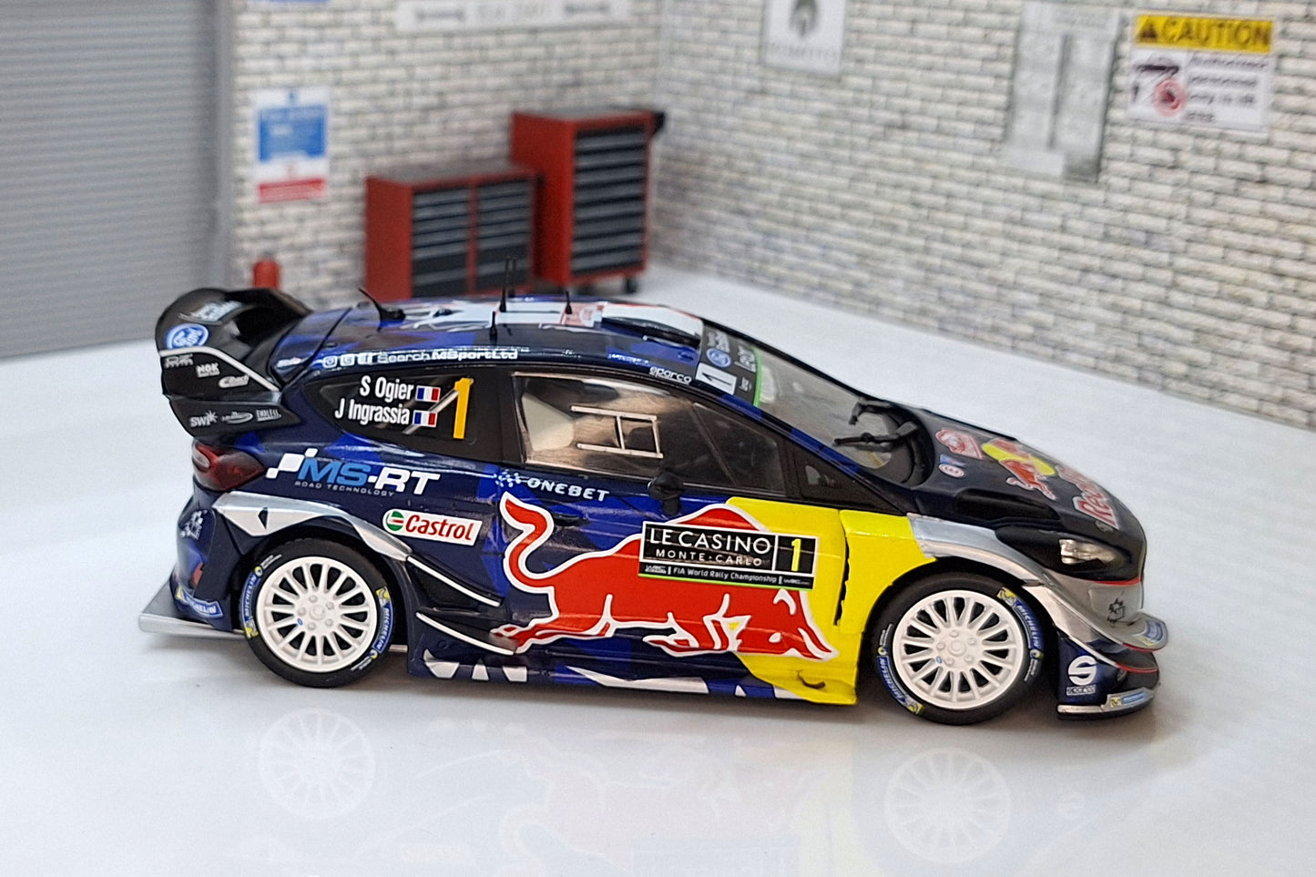 Ford Fiesta WRC - Sebastien Ogier RMC 2017  1:24 Scale