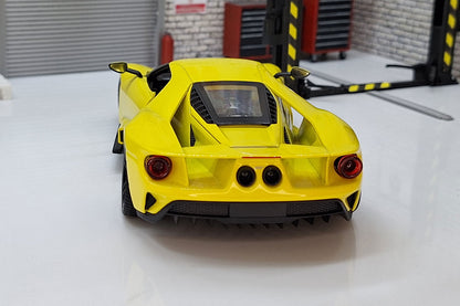 Ford GT Yellow 2017 1:24 Scale Car