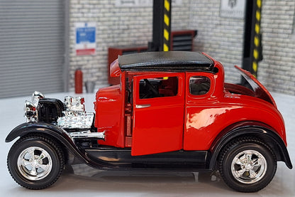 Ford Model A 1929 - Red 1:24 Scale