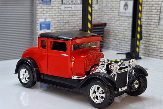 Ford Model A 1929 - Red 1:24 Scale