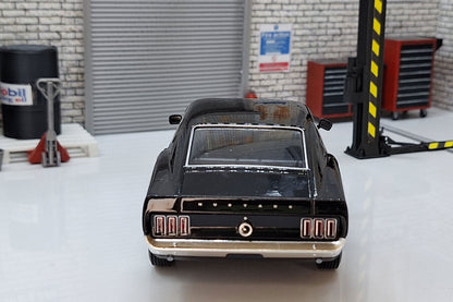 Ford Mustang Boss 429, black, 1969 1:24 Scale Car