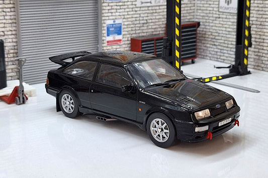 Ford Sierra RS Cosworth Black 1987 1:24 Scale Model