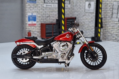 Harley Davidson Breakout red 2016  1:18 Scale