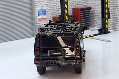 Hummer H2 Black 1:32 Scale Car