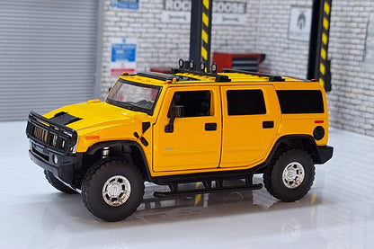 Hummer H2 Yellow1:32 Scale Car