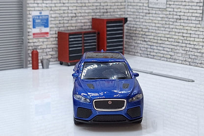 Jaguar F-Pace Blue -  1:36 Scale Car Model