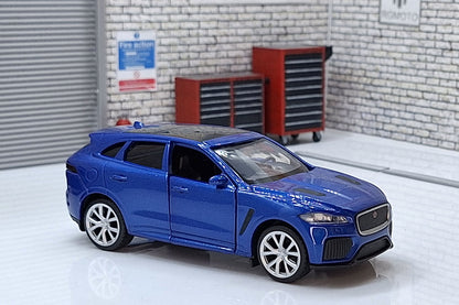 Jaguar F-Pace Blue -  1:36 Scale Car Model